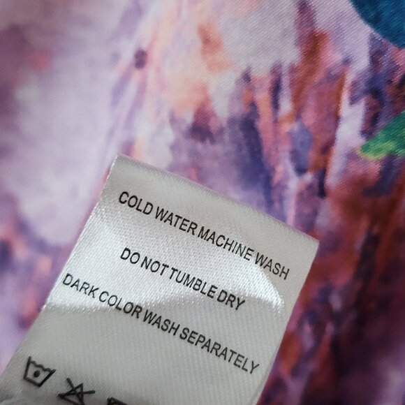 Azalea by Firmiana Top Womens Plus Size 3XL Pink Floral Forest Feminine Pretty - Picture 7 of 7